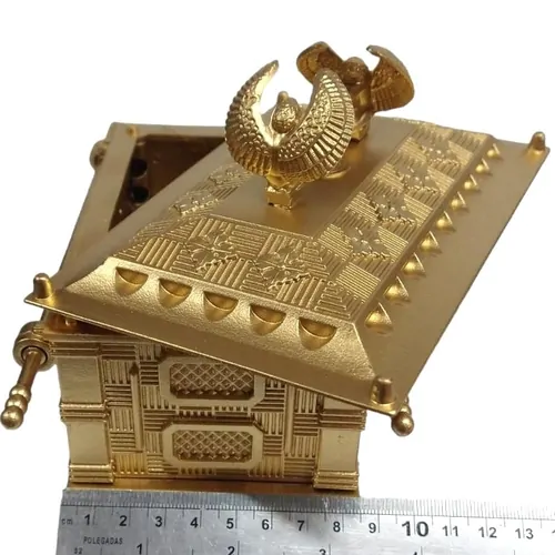 Arca da Aliança Grande Dourada - Imagem 2