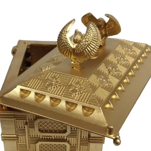 Arca da Aliança Grande Dourada - Imagem 3