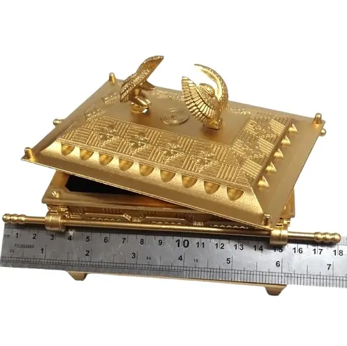 Arca da Aliança Grande Dourada - Imagem 5