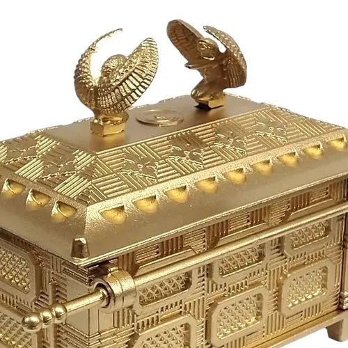 Arca da Aliança Grande Dourada - Imagem 6